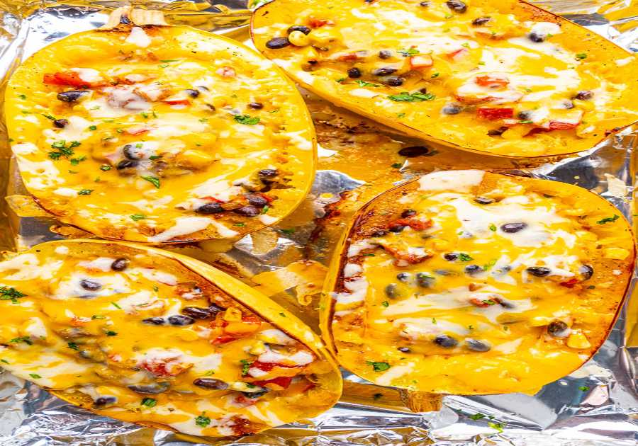 Mexican Stuffed Pasta Squash