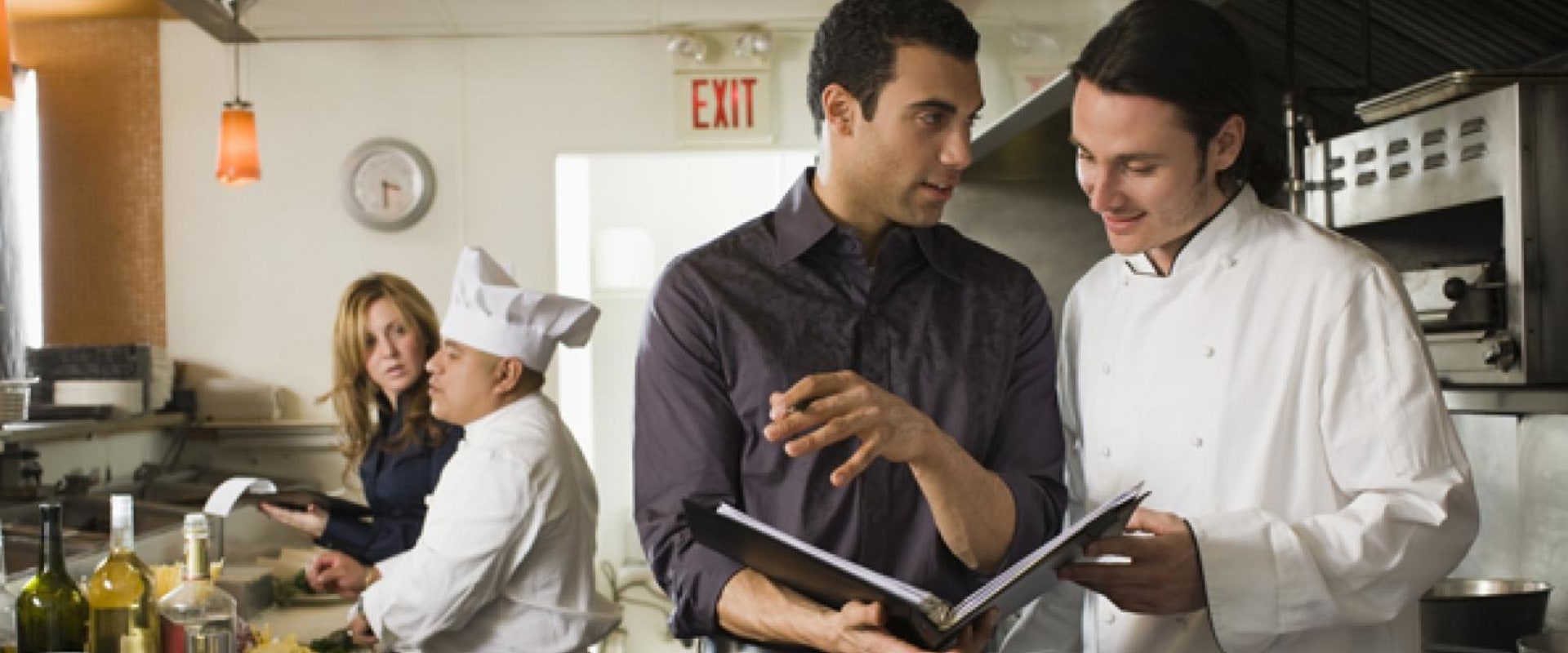 How can a food service work forecast be used to improve efficiency and productivity?